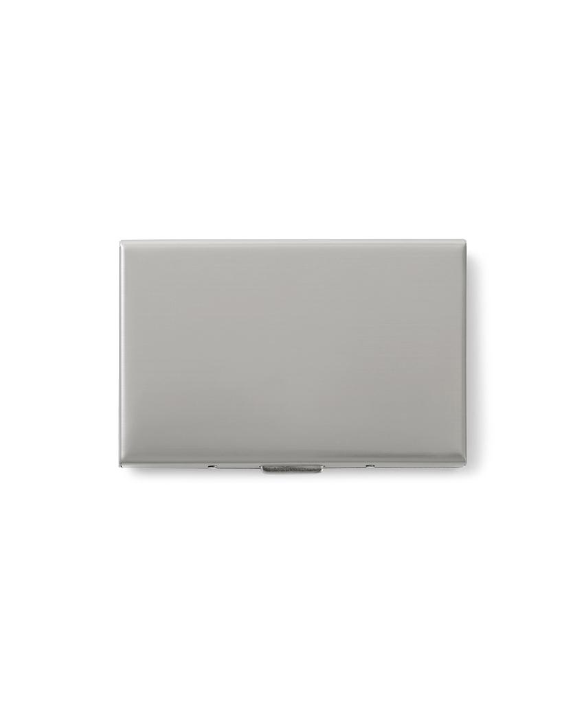 Fennec Metal Accordion Card Case - Silver