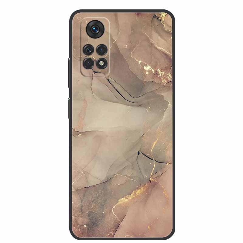 Pro pouzdro Xiaomi Redmi Note 11 Mramorové Silikonové TPU Měkké Zadní Kryt Pouzdro na Telefon pro Redmi Note 11S 11 S Funda Roztomilé Nárazuvzdorné Coque