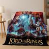 Classics L-Lord of The Rings H-Hobbit Movie Flannel Blanket,Warm and Cozy Soft Throw Blanket for Home Bedroom Bed Sofa Cover Kid