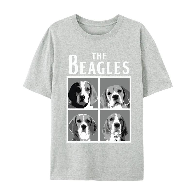 Cute Beagle Dog Tshirt The Beagles Printed Animal Lover Tshrit Women Casual Short Sleeve 2026 Fashionable Top Clothing
