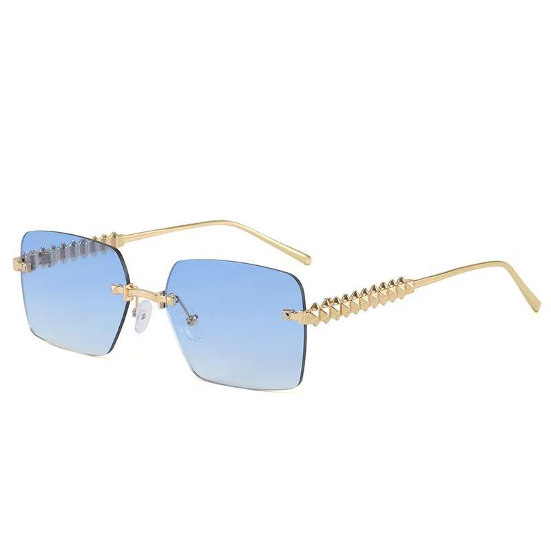 Kajia Unisex Large Frame Fashion Metal Sunglasses (ct0545)
