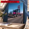 Kenworth 5D Diy Diamond Painting Round Diamond Mosaic Suitable For Beginners Diamond Painting Rhinestones Gift Frameless