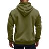Men's Cargo Zip-Up Hoodie Jacket - Multi-Pocket Zip Hooded Athletic Top