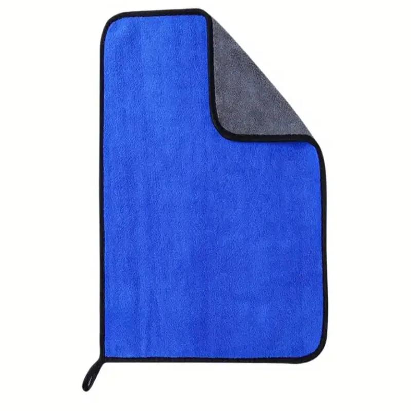 

Высококачественные уплотненные салфетки из микрофибры, двухслойные полотенца для мытья автомобиля, суперабсорбирующие салфетки для чистки деталей автомобиля 6pcs