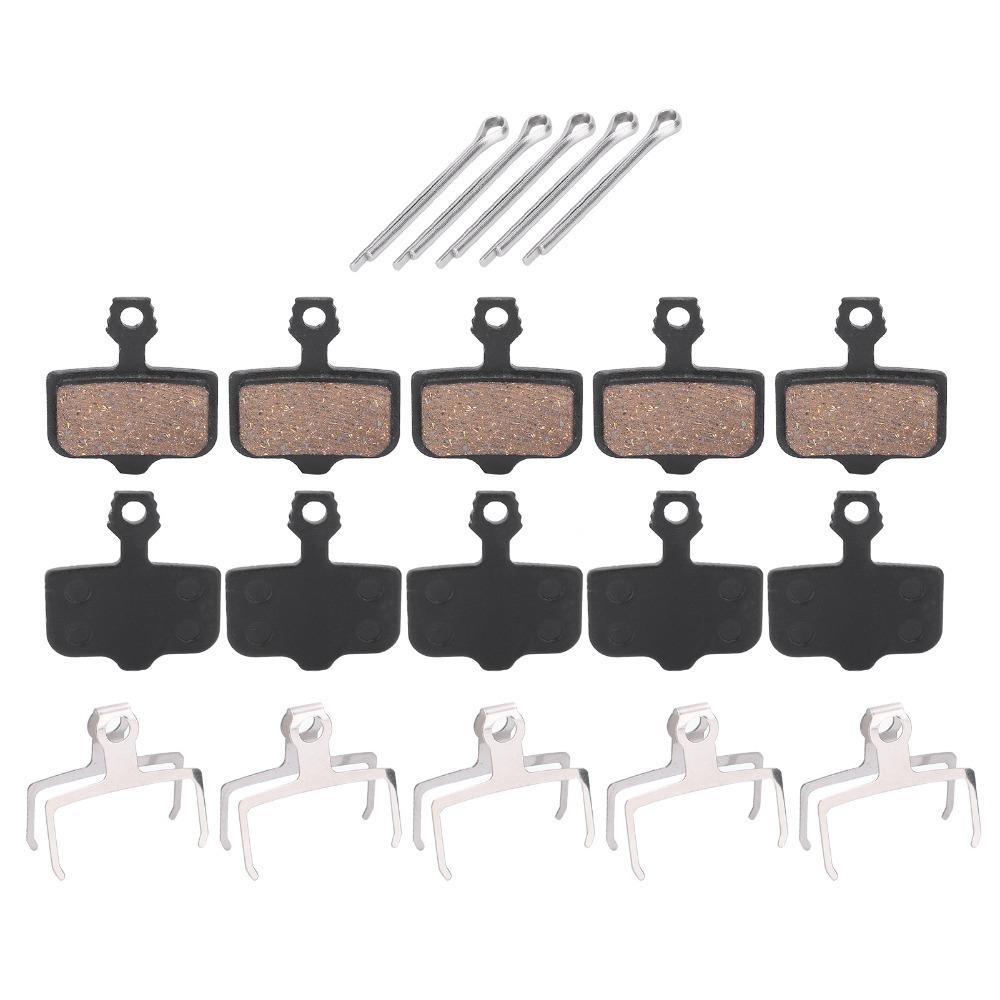 

5 Pairs 30mm Brake Pad Set Black Electromobile Brake Pads Disc Brake Pads Bicycle Replacement чёрный