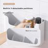 Jiadu Storage Box [2 Pieces], Cabinet Door Cling Film Holder, Refrigerator Side Storage Rack, Bathroom Organizer Shelf, Wall-Mounted