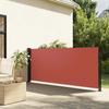 VidaXL Retractable Side Awning Terracotta 140x600 Cm, Garden Privacy Screen, Balcony Windbreak, Screen 4004513