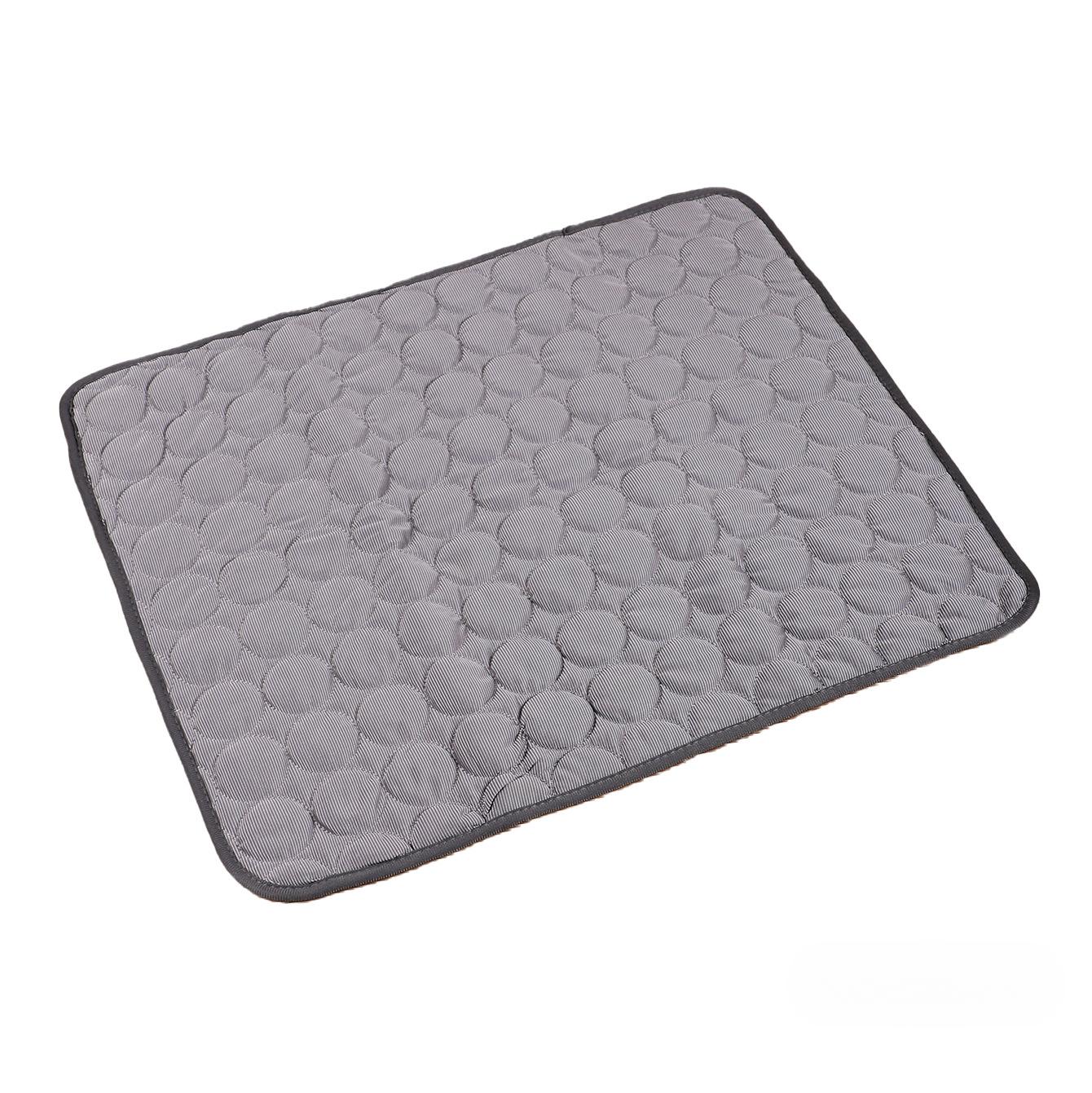 

Коврик для домашних животных, будка для кошек, утолщенный коврик из ледяного шелка, профилактика теплового удара для домашних животных, подушка для дивана, одеяло S：50*40CM