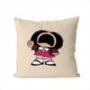 Federa per Cuscino Mafalda per Auto Divano Decorativa per la Casa Stampa Double-Sided Peluche Quadrato Cuscino da Lancio Copricuscino