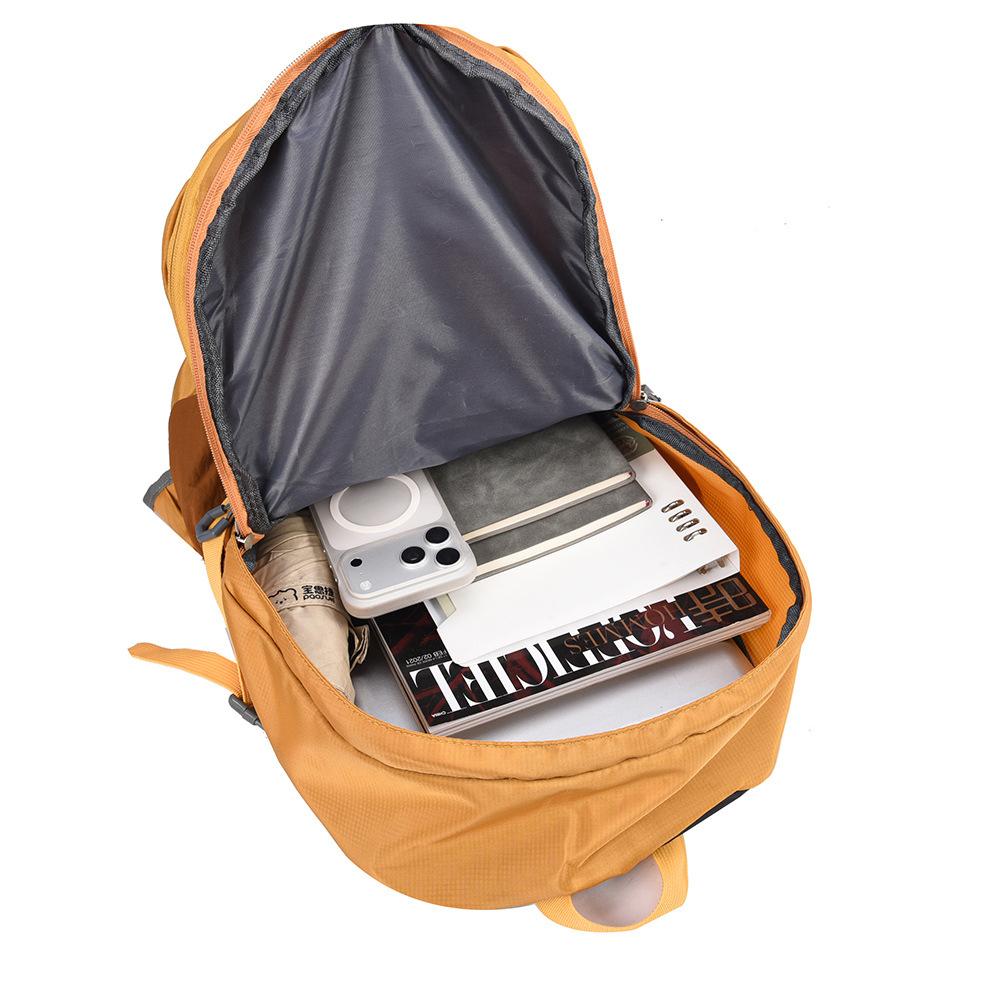 Schoolbag Outdoor Commuter Hiking Bag Large Capacity Splashproof Riding Hiking Backpack Men's and Women's Camping Travel Storage Backpack