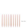 10pcs/set DIY Manicure Tools Nail File Polishing Strip Manicure Orange Wood Stick Dot Drill Stick Dead Skin Push Stick Nail Polishing Stick