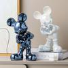 Luxury Creative Home Decor: Mickey Mouse Cartoon Ornaments for Living Room, TV Cabinet, and Entrance