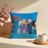 Fashion AAmerican Dadful Cushion Cover Stylish Washable Pillow Cover Ideal for Couch Bedroom Car Decoration