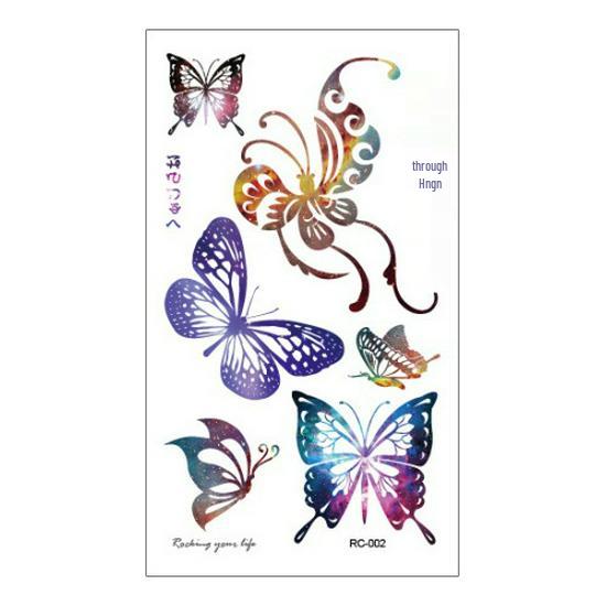 Waterproof Color Tattoo Stickers for All Ages
