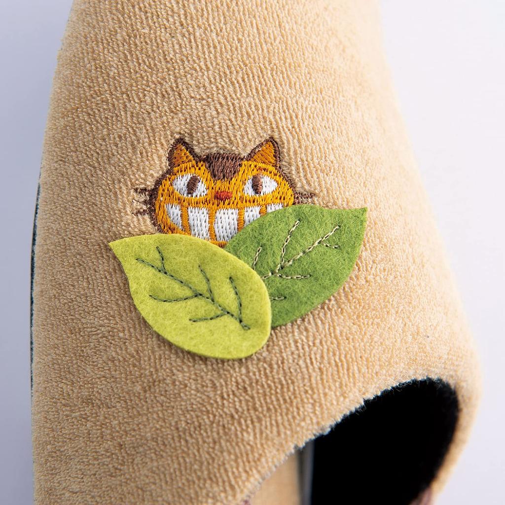 Senko My Neighbor Totoro Walking Cat Bus Slippers 24cm Beige 64850 Approx.