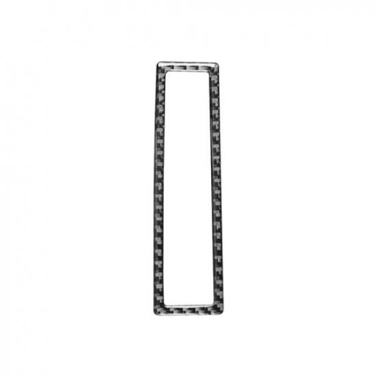 For Chrysler 300 300C 05-07 Carbon Fiber Interior Shift Storage Frame Cover Trim