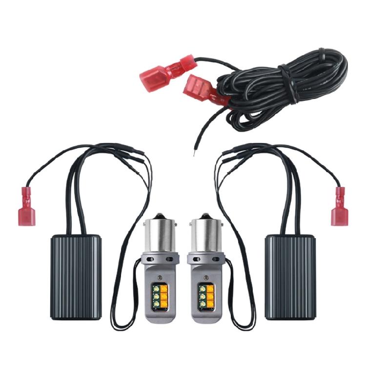 2x Lighting 1156 7440 12SMD BA15S LED Brake Stop Turn Signal Backup Lights Bulbs