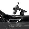 Suport auto cu senzor infraroșu de 15W și încărcător wireless pentru telefon