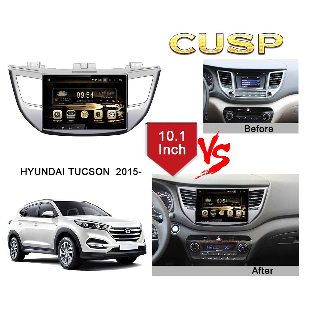 Tucson IX35 2015+ Central Control Android Navigation System with Bluetooth and DSP
