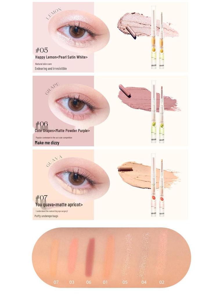 FLORTTE Under Eye Highlight & Shadow Gelstift - Aufhellender Schimmer.