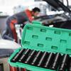 High Quality Long Extended Hex Impact Socket Set for Electric/Air Impact Wrenches Automotive Mechanical Repair Specialized Tools