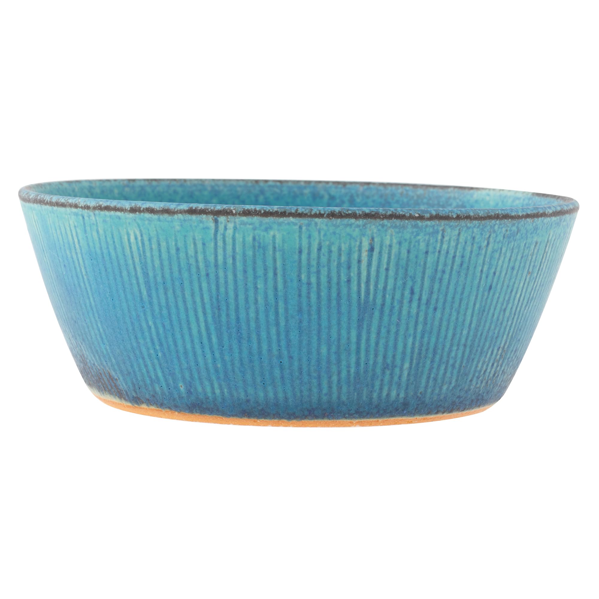 Marui Seito Shigaraki Ware Hechimon Small Diameter Blue Bowl, Bowl, 14cm, Glaze, MR-3-4218 синий