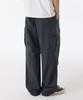MUSINSA STANDARD Back Satin Parachute Cargo Pants [Dark Gray]