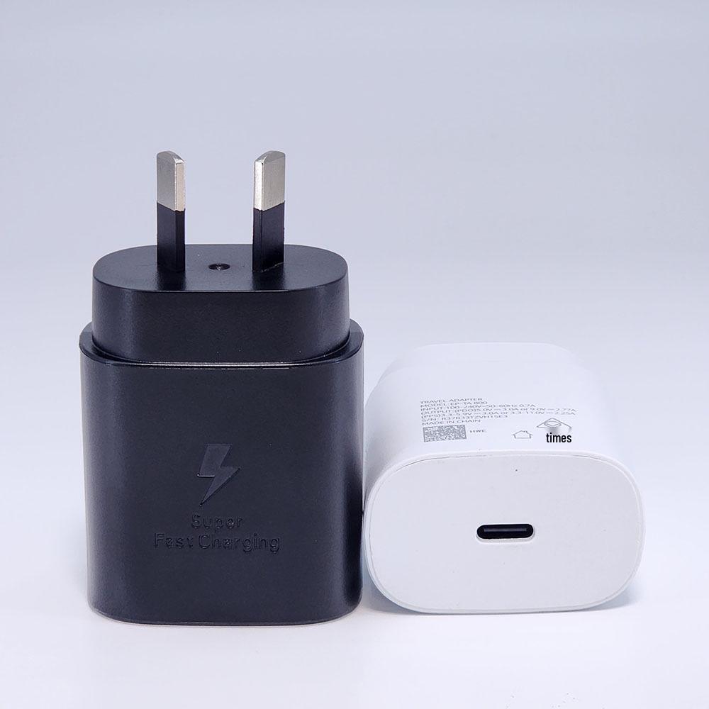 25W Fast Charger for Samsung S20-S23 and Apple Devices