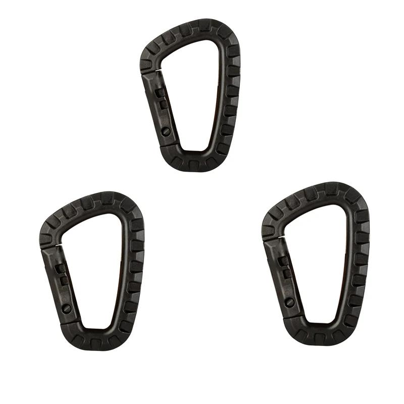 Outdoor Mountaineering Tactics Hanging Buckle Plastic Mountaineering Buckle Nylon Mountaineering Bag Hanging Key D Buckle