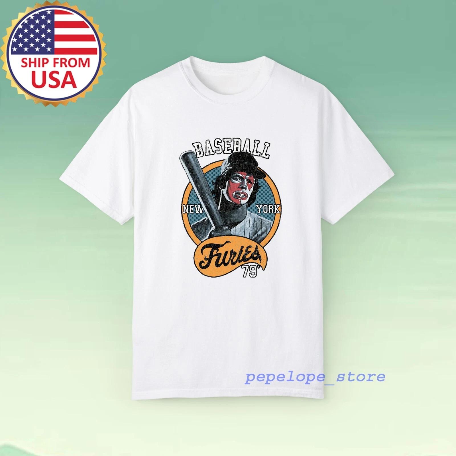 Baseball Furies The Warriors Men s White Size S-5XL 4XL