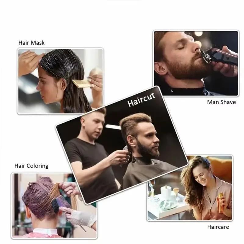 Hair Cut Umbrella Capes Haircut Cloak Cloth Hair Dye Three-Dimensional Breathable Household Haircut Cloak Foldable Haircut Tool