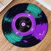 Record Printed Round Carpet Non Slip Circle Floor Rugs Children Bedroom Decor Home Living Room Sofa Coffee Table Washable Mat