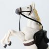 PVC Horse Artist Painting Model Movable Mini Size Horse Figurine  Children Birthday Gift