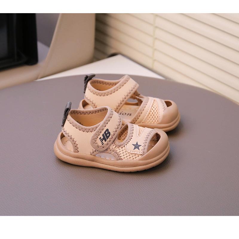 Baby sandals breathable 1-2 1-3 years old summer foot-wrapped toddler shoes infant children shoes girls and boys beach shoes