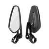 Black 7/8 22mm CNC Motorcycle Rearview Mirrors