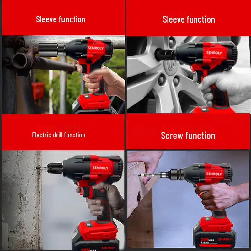 SENROLY Brushless Cordless Wrench 29-Piece Tool Set