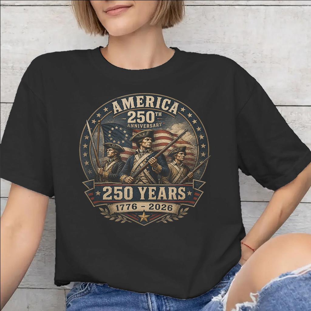 17762026 Patriotic Soldier Merch Unisex T Shirts Cotton Tee New Arrival Tshirt Clothes