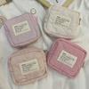 Cute Mini Cosmetic Bag Portable Candy Color Storage Bag Wash Bag Bag