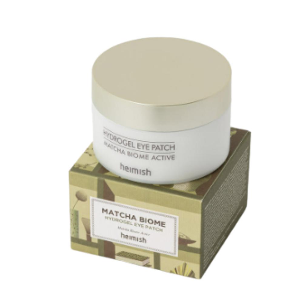 

Heimish Matcha Biome Hydrogel Eye Patch 60 Sheets | Cooling & Soothing Under-Eye Treatment