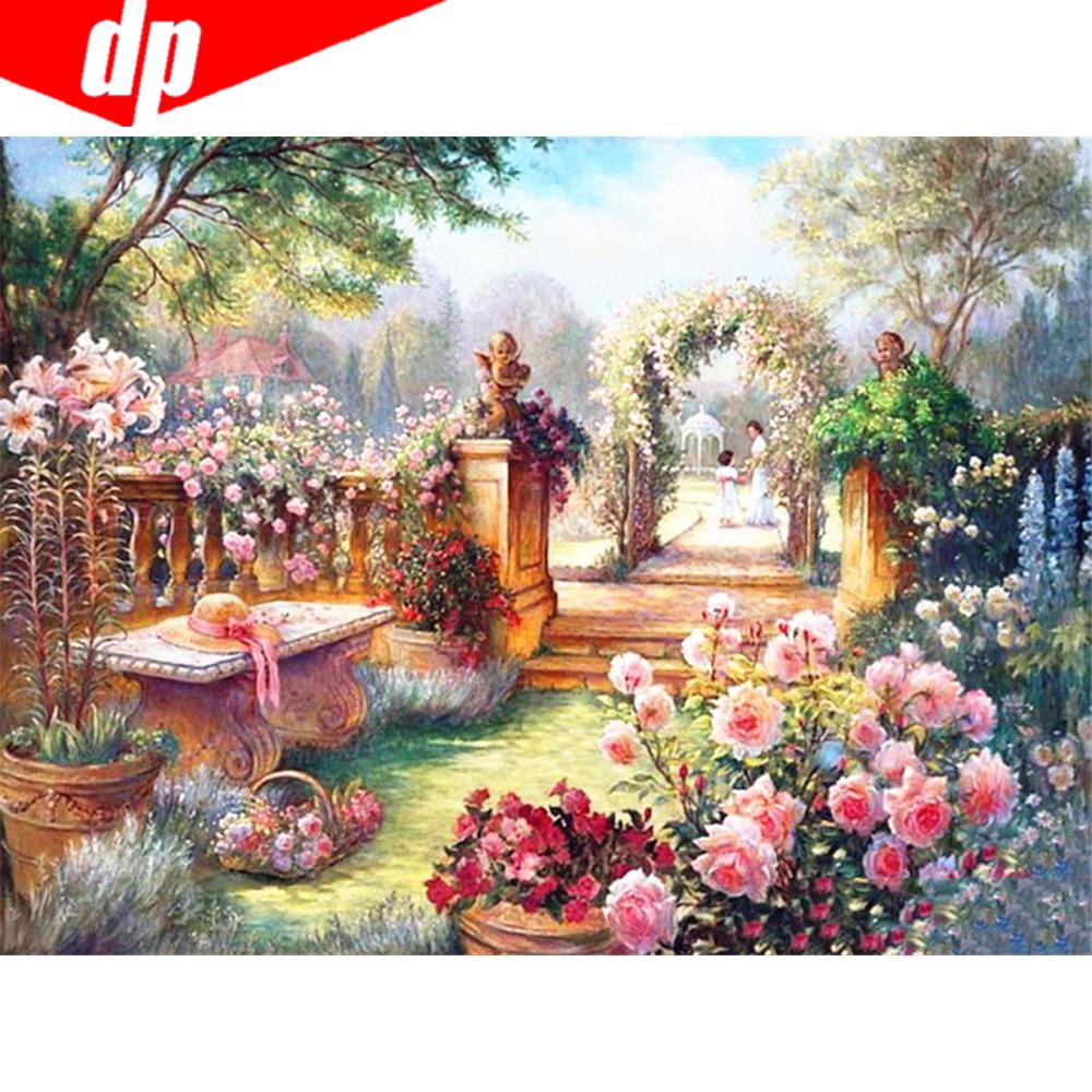 5D DIY Diamond Art Painting Deer Landscape Cross Stitch Full Square Round Drill Diamond Embroidery Animal Mosaic Decor for Home