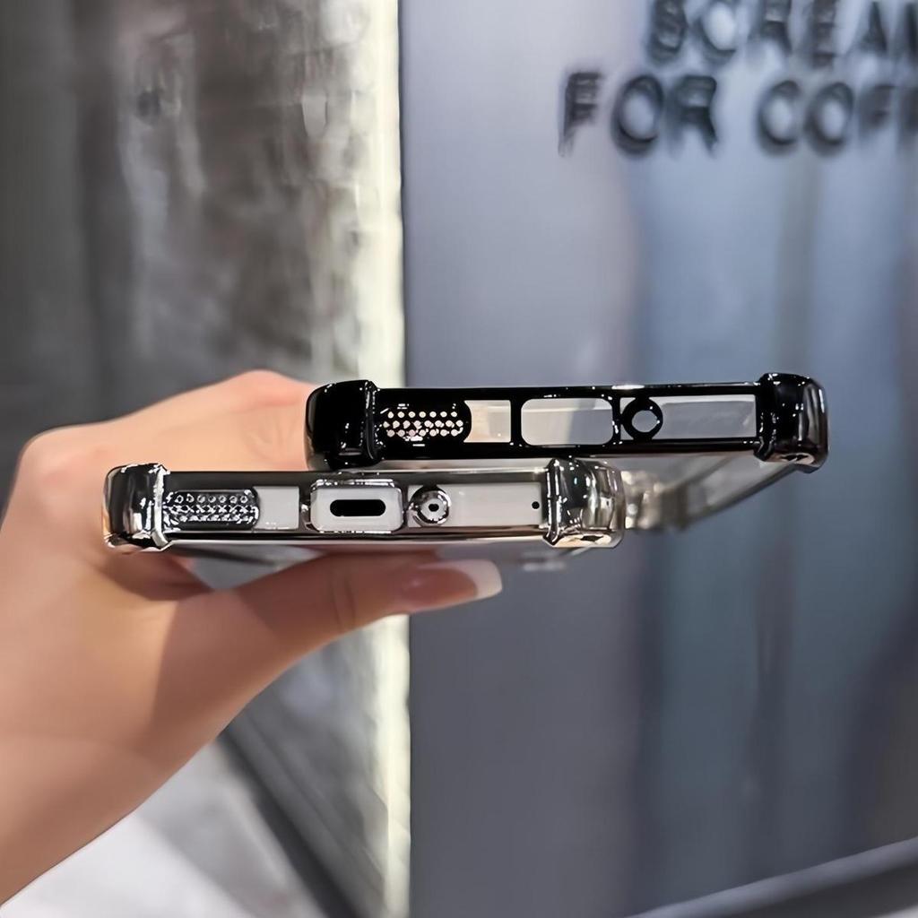 For OPPO Reno 15F 15FS 5G Case Clear Luxury For Magsafe Bracket Plating Protective Back Case For OPPO Reno 15FS 15F Shell Bumper