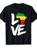 Cool Africa Map for Men Women Traditional Africa Kente Cloth T-Shirtsame Style for Men And Women 202