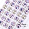 ZSY  Round Circle Fancy Stones K9 Point Back Rhinestone Loose Beads Crystals Stone for DIY Crafts