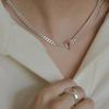 silver925 Bold Toggle Chain #SN412