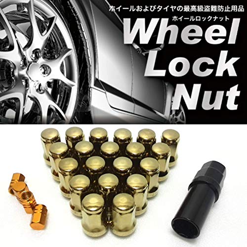 [STS MICHIKO] Wheel lock nuts, 7-corner outer corners, M12, P1.25, P1.5, 2 sizes to choose from, 7 colors, 4-hole, 5-hole, 6-hole, air valve cap