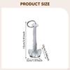 Human Spine Keychain Bag Charm PVC 15cm Handmade Small Lightweight Biology Key Pendant