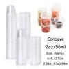 50-100Pcs Clear Plastic Sauce Jars with Lids Small Sauce Cup Disposable Food Containers Sauce Pots for Kitchen Food Storage