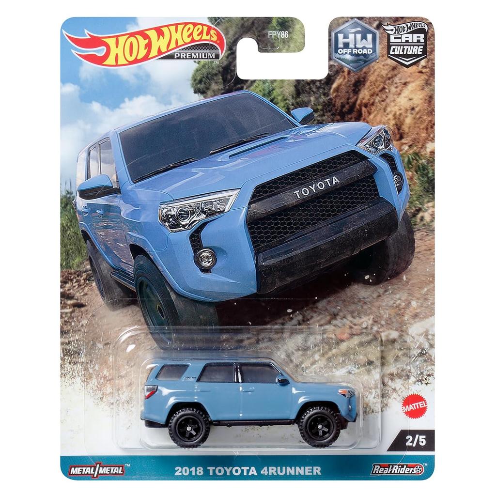 Hot Wheels Car Culture 2018 Toyota 4Runner HKC73 Off-Road - [Ages 3+]