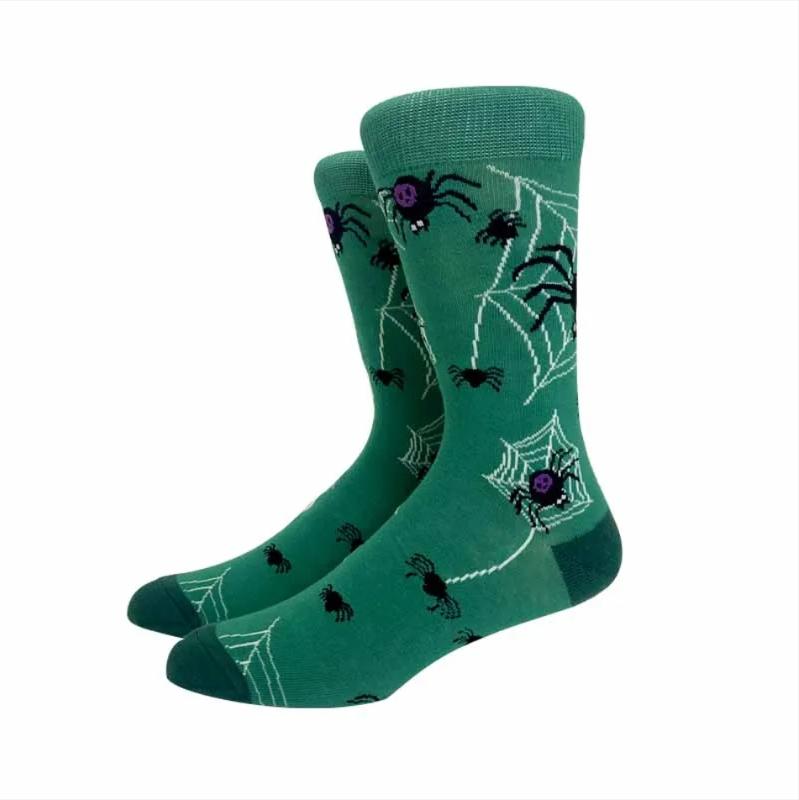 Nouveaux Chaussettes Halloween Femmes Harajuku Chaussettes Squelette Drôle Alien Hommes Chaussettes Chaussettes Citrouille Chaussettes Monstre Chaussettes Mi-Mollet Chauve-Souris Chaussettes Anime