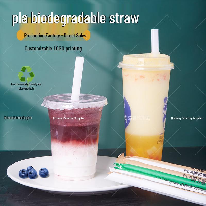 ZISIZ PLA Biodegradable Eco-Friendly Straw